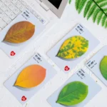 Hey Judy Leaf Sticky Notes  Botanical Memo Pad for Planners, Journaling & Bookmarking