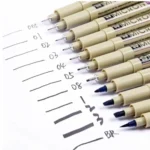 11 Pics Set Sakura Pigma Micron Fine Pen