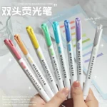 Double Headed Zebra Pastel Highlighter Colourful Marking Pen