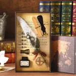 Vintage Calligraphy Feather Pen