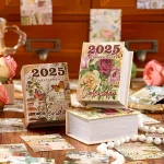 365 Sheets Memo Pads Tapestry Of Time Journal Scrapbooking Retro Background Decoration Paper