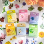 Flowers Falling Waterproof Pet Notebook Creative Stickers