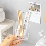 1 Pic MUJI Style Transparent Acrylic Pen Holder (Thick Variant)