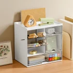Desktop Inclined Insert Drawer Storage Box Transparent Drawer Desk Organizer