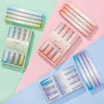 4pcs/set Colour Gradient Highlighter Set Kawaii Stationery Students Marker Pen Office Supplies