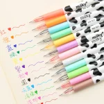12-Colour Diamond Gel Pens Set Milky Korean Stationery Office Supplies