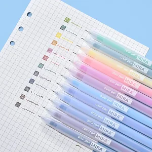 Candy Colours Gel pens Set 0.5 mm Macaron Kawaii Pen Cute Japanese Stationary