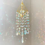 Crystal Suncatcher Hanging Wind Chime Prismas Decorations Balconies Suncatcher