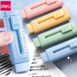 Morandi Color Push-pull Eraser Retractable Eraser School Supplies