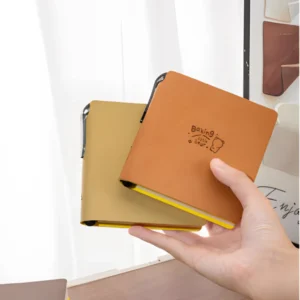 Mini Pocket Diary with Pen - Easy Tear-Off Notebook - Your Perfect Companion for Quick Thoughts & Lists