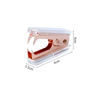 Rose Gold Nail Puller - Heavy Duty Staple Remover for Office & Home