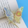 Vintage Bookmark with Butterfly Charm - Elegant & Creative