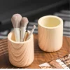 Marble Creative Hollow Pen Pencil Pot Holder Brush Storage Container Desk Organizer