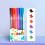 Kawaii 3D Gel Pen Kit 1.0mm Bold Vibrant Ink for Journaling