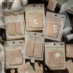 Aesthetic Collage Paper Sticky Notes Backgrounds for Diaries