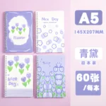 Student General Notepad A5 Soft Cover Tulip