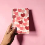 Student General Notepad A5 Soft Cover Rose and Love
