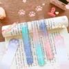 Cute Cat Paw Plastic Straight Ruler Kawaii School And Office Stationery
