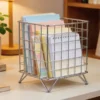 Minimalist Metal Storage Box – Desktop Organizer for Office & Home
