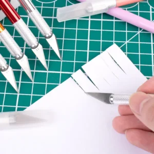 Multi-Purpose Precision Carving Knife – Aluminum Alloy Handle Hobby Tool