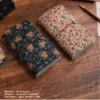 Vintage Floral Travel Diary – Retro Hardcover Notebook for Journaling
