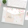 A4 Transparent Document Bag – Durable File Organizer with Secure Snap Button