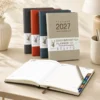 2027 English Edition Note Book For Daily Time Management Planner and Office Calendar