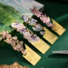 Hollow-Out Butterfly Metal Bookmark