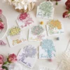 Mini 3D Floral Bucket Greeting Card Set