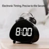 Smart Desk Clock – Multi-Function Battery/Plug-In Wake-Up Alarm