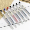 Muji 0.5mm Press-Type Gel Pen for Student Stationery and Office Writing