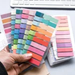 Simple Transparent Morandi Colour Sticky Note Adhesive Colourful Index Tabs_02