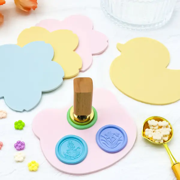 Silicone Wax Seal Demoulding Pad with Minimalist Design