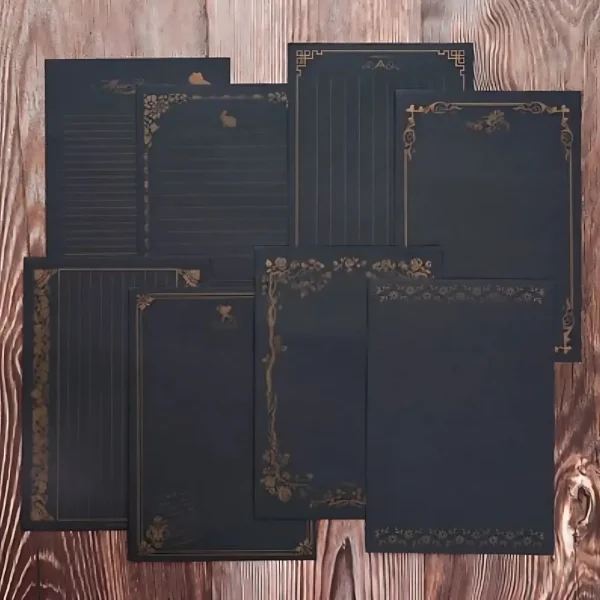 Write in Classic Style: The Retro Black Letter Writing Set