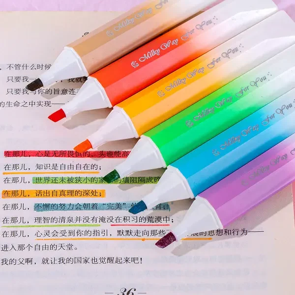 Glitter Highlighter Quick Drying for Highlighting Scrapbooking Journal Cardmaking