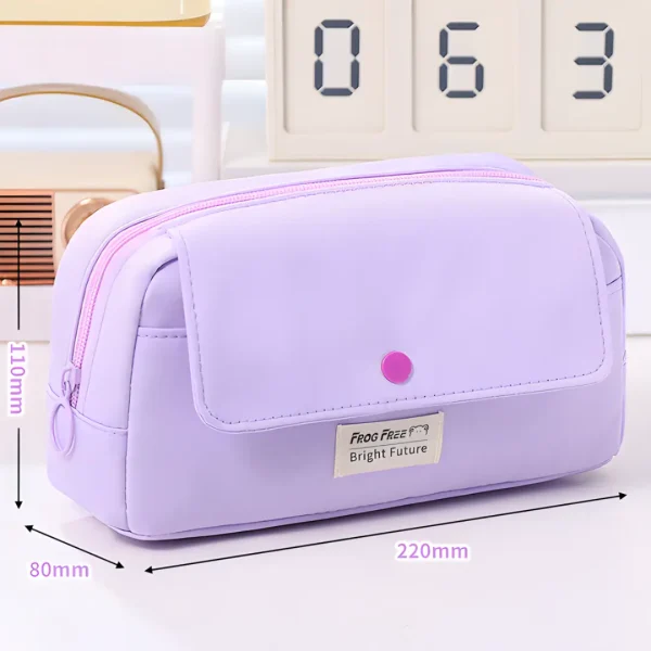 Large Capacity Pencil Bag – Multi-Layer Stationery Organizer