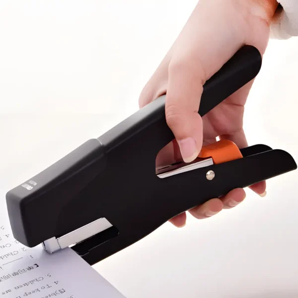 Deli Labor-Saving Handheld Stapler - Effortless, Multi-functional Office Stapler